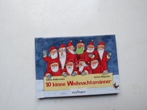 gebrauchtes Buch – Sabine Kullermann – 10 kleine Weihnachtsmänner - Minibuch