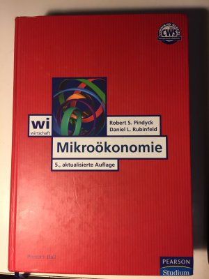 gebrauchtes Buch – Pindyck, Robert S – Mikroökonomie