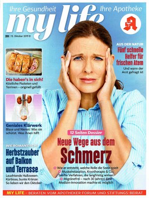 My Life Ihre Gesundheit - Ihre Apotheke Ausgabe 20 (15. Oktober 2019 B)