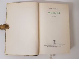 antiquarisches Buch – Sigrid Undset – Frühling