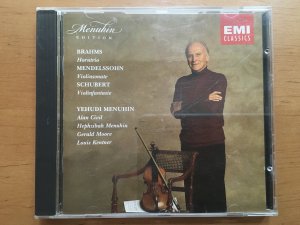 gebrauchter Tonträger – Yehudi Menuhin, Alan Civil – Yehudi Menuhin - Brahms, Mendelssohn, Schubert