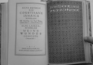 antiquarisches Buch – Der Zwiebelfisch. Der Zwiebelfisch II. Jahrgang (1910/1911), Heft 1, 3, 4, 5, 6. Eine kleine Zeitschrift über Bücher und andere Dinge