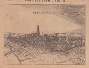 antiquarisches Buch – Petrus Bertius – Strasburg. - [Straßburg, Strasbourg]. -