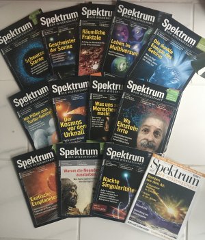 14x SPEKTRUM der WISSENSCHAFT 2009-2010 inkl Sonderteil Februar 1999 NP 102 EUR