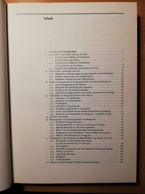 gebrauchtes Buch – Dachroth, Wolfgang R – Handbuch der Baugeologie und Geotechnik