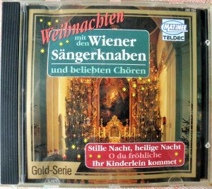 gebrauchter Tonträger – Wiener Sängerknaben – Weihnachten mit den Wiener Sängerknaben und beliebten Chören von 1990