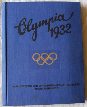 antiquarisches Buch – Die Olympischen Spiele in Los Angeles 1932 – Sammelbilderalbum