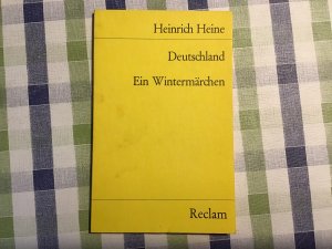 gebrauchtes Buch – Heinrich Heine – Deutschland. Ein Wintermärchen