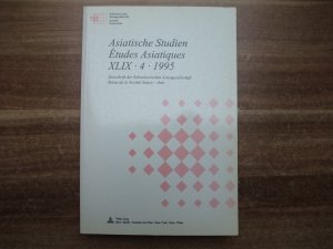 Asiatische Studien / Etudes Asiatiques XLIX - 4 - 1995