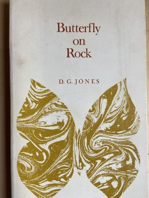 antiquarisches Buch – D. G. Jones – Butterfly on Rock. Images in Canadian Literature