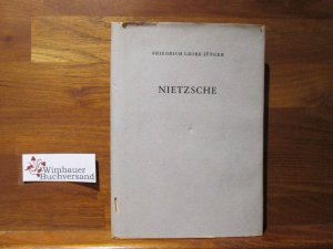 antiquarisches Buch – Jünger, Friedrich Georg – Nietzsche.
