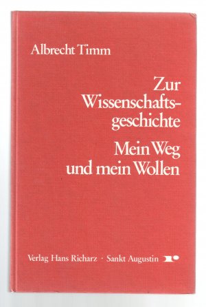 gebrauchtes Buch – Albrecht Timm – Zur Wissenschaftsgeschichte