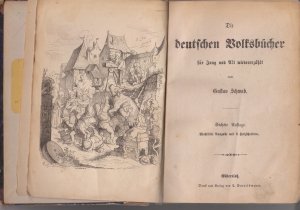 gebrauchtes Buch – Gustav Schwab – Die deutschen Volksbücher für Jung und Alt wiedererzählt