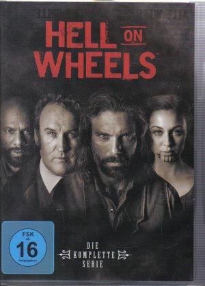 Hell On Wheels - Staffel 1-5 - DVD-Box - Die komplette Serie