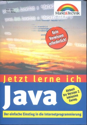 gebrauchtes Buch – Dirk Louis – Jetzt lerne ich Java - Der einfache Einstieg in die Internetprogrammierung