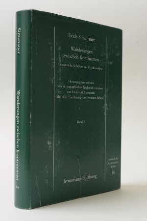 gebrauchtes Buch – Erich Simenauer – Wanderungen zwischen Kontinenten. Gesammelte Schriften zur Psychoanalyse. Jahrbuch der Psychoanalyse. Band 2