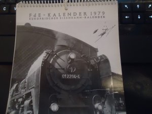 gebrauchtes Buch – Freunde der Eisenbahn e – FdE-Kalender 1979- Europäischer Eisenban-Kalender