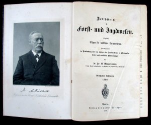 Zeitschrift für Forst- und Jagdwesen. Zugleich Organ für forstliches Versuchswesen. 30. Jahrgang, 1898; Heft 1-12 in einem Band.