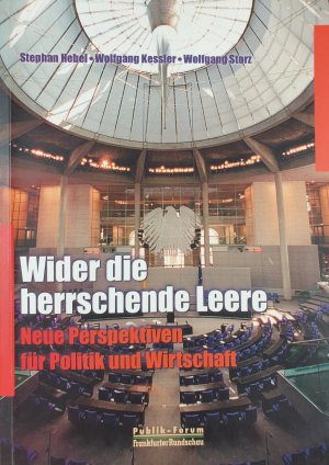 gebrauchtes Buch – Hebel, Stephan; Kessler – Wider die herrschende Leere