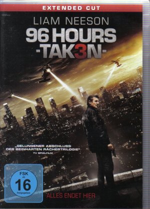 gebrauchter Film – Olivier Megaton – 96 Hours - Taken 3 - Extended Cut [DvD] mit Liam Neeson