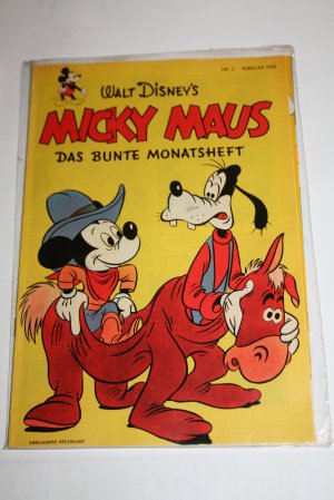 gebrauchtes Buch – 4 x Micky Maus Das bunte Monatsheft NACHDRUCK Nr. 3,4 von 1951 und 1,2 von 1952 – Walt Disney  DAS BUNTE MONATSHEFT als Nachdruck und MM Nr. 14,28 v. 1988 und 7,50 von 1987