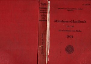 Seefahrt Mittelmeer Handbuch  III. Teil