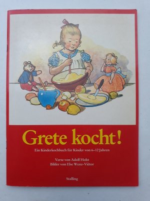 gebrauchtes Buch – Adolf Holst – Grete kocht