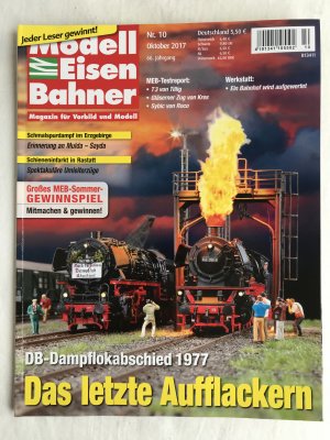 gebrauchtes Buch – Autorenkollektiv – Modelleisenbahner, Nr. 10, Oktober 2017