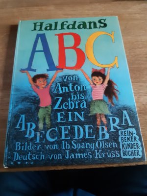 Halfdans ABC von Anton bis Zebra (Ein Abecedebra. Deutsch von James Krüss)