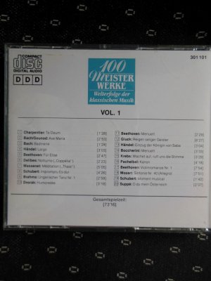 100 Meisterwerke Vol. 1 - Welterfolge der klassischen Musik