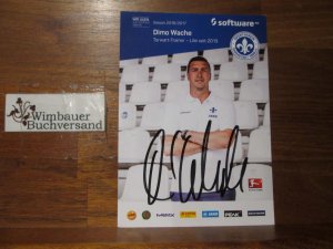 gebrauchtes Buch – Dimo Wache – Original Autogramm Dimo Wache Darmstadt 1898 /// Autograph signiert signed signee