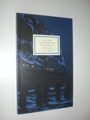 gebrauchtes Buch – IB S 2011 REINER, Matthias  – Tand, Tand ist das Gebilde von Menschenhand. Deutsche Balladen. Mit farbigen Illustrationen von Burkhard Neie.