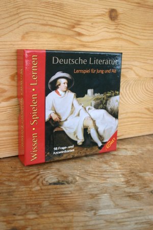 Deutsche Literatur. Lernspiel für Jung und Alt - 98 Frage- und Antwortkarten