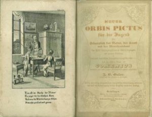 Neuer Orbis pictus für die Jugend, oder Schauplatz der Natur, der Kunst und des Menschenlebens in 322 lithographirten Abbildungen mit genauer Erklärung […]