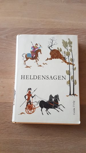 gebrauchtes Buch – Josef Roman – Heldensagen - Ilias, Odyssee, Mahabharata, Schah-Name, Nibelungenlied, Kalewala
