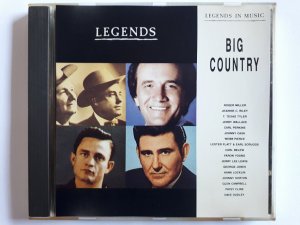 gebrauchter Tonträger – Johnny Cash, Jeannie C – Big Country - Legends in Music - 20 Country Songs