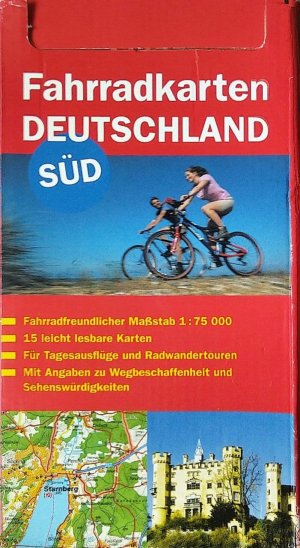 gebrauchtes Buch – Fahrradkarten Deutschland Süd