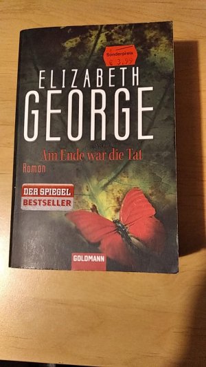 gebrauchtes Buch – Elizabeth George – Am Ende war die Tat - Ein Inspector-Lynley-Roman 14