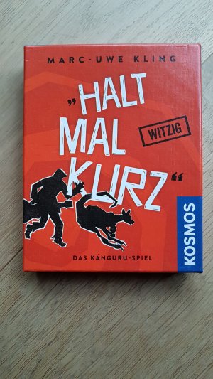 Halt mal kurz. Das Känguru-Spiel.