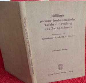 Stillings pseudo-isochromatische Tafeln zur Prüfung des Farbensinnes