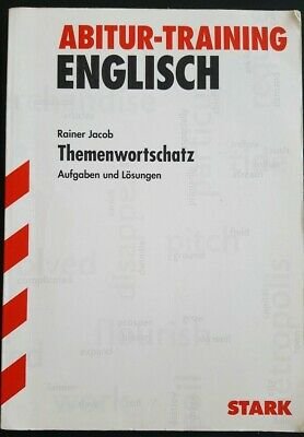 gebrauchtes Buch – Rainer Jacob – Abitur-Training Englisch / Englisch Themenwortschatz für G8 - Aufgaben und Lösungen