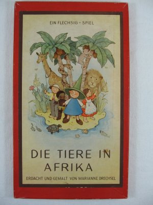 antiquarisches Buch – Marianne Drechsel – Würfelspiel: Die Tiere in Afrika.