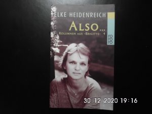 gebrauchtes Buch – Elke Heidenreich – Also ...