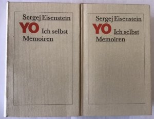 gebrauchtes Buch – Sergej Eisenstein – Yo - Ich selbst. Memoiren.