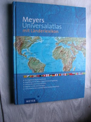 gebrauchtes Buch – Ulrike Emrich  – Meyers Universalatlas mit Länderlexikon