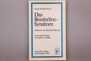 gebrauchtes Buch – Christa Rohde-Dachser – DAS BORDERLINE-SYNDROM.