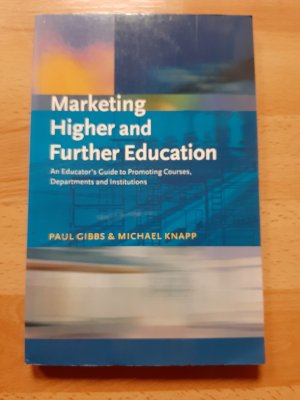 Marketing Higher and Further Education