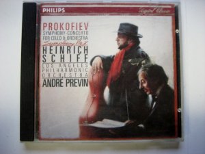 gebrauchter Tonträger – Heinrich SCHIFF & Andre PREVIN: PROKOFIEV Symphonie Concertante Symphony No.7 CD *rar*