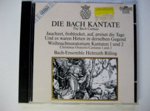 gebrauchter Tonträger – Johann Sebastian Bach – Die Bach Kantate - Kantaten 1 und 2