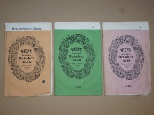 Wiens furchtbarer Oktober 1848. Die Belagerung, Vertheidigung und Einnahme der österr. Kaiserstadt